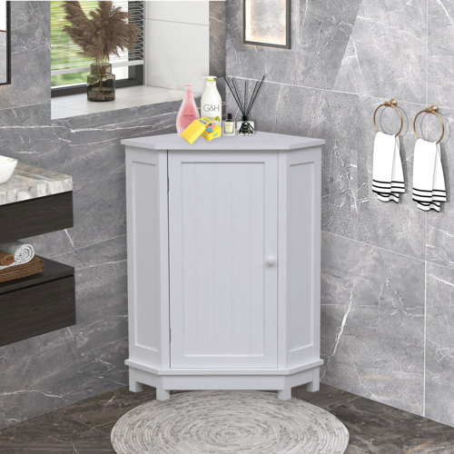 Red Barrel Studio® 31.5'''' Tall 1 Door Corner Accent